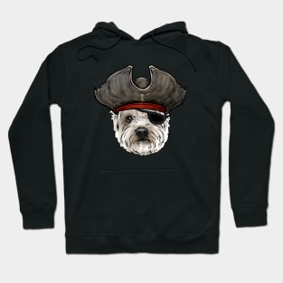 West Highland Terrier Pirate Hoodie